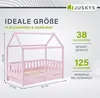 Juskys Kinderbett Marli 80 x 160 cm - Bettkasten, Gitter, Produktbild-Vorschau 3