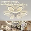 LED Deckenventilator mit Beleuchtung Weiß 65 cm, Modernes Produktbild-Vorschau 6