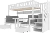 Sweiko Lit mezzanine multifonctionnel, 90x200cm, lit et Voir les images du produit 15