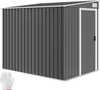 Outsunny Metall Gerätehaus 2,81m² 154x206,5x181 cm Produktbild-Vorschau 1