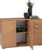 Kommode - Buche Nachbildung - B 106 cm - 3 Türen - 2 Produktbild-Vorschau 3