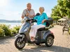 Senior mobil P1000, lithiová baterie, 25 km/h, 1000 W, šedá Náhled obrázku produktu 15