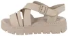 Rieker, sandalo con plateau da donna, beige Anteprima dell’immagine prodotto 2