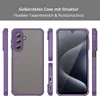 Handyhülle für Samsung Galaxy A17 Matt Stoßfest Schutzhülle Produktbild-Vorschau 4