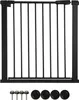 Zayno® Türschutzgitter Breite 76 bis 83 cm in Schwarz Matt Produktbild-Vorschau 1