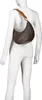 A mannequin wearing a white long-sleeved shirt and white pants, with a brown Valentino Bags Regina Beuteltasche handbag on its shoulder. Produktbild-Vorschau