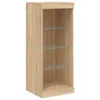 vidaXL Sideboard avec lampes LED Chêne Sonoma 162x37x100 cm Voir les images du produit 10