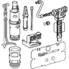 GEBERIT Set de transformation pour réservoir de chasse Voir les images du produit 7
