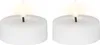 LED Teelichter 6,5x5cm mit Timer Outdoor 2 Stück Weiß / Produktbild-Vorschau 2