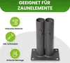 Doppelverbindungshülse für Lamellenzäune mit Produktbild-Vorschau 2