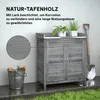 Gartenschrank mit Pflanztisch, Holz Geräteschuppen mit Produktbild-Vorschau 5