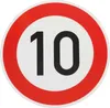 ORIGINAL Verkehrzeichen 10 KM/H Schild Nr. 274-10 nach StVO Produktbild-Vorschau 1