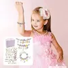 Kit braccialetti fai da te bambini, 60 perline e ciondoli, Anteprima dell’immagine prodotto 2