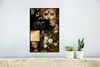 MuchoWow® Poster Schwarz - Gold - Frauen - Glitter 20x30 cm Produktbild-Vorschau 5