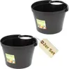 2er Set Fallrohr Blumentopf Fallrohr Blumentopf für Produktbild-Vorschau 1