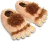 Womens Furry Monster Abenteuer Hausschuhe, bequeme Neuheit Produktbild-Vorschau 1