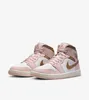 Nike Air Jordan 1 Mid "Pink Oxford Brown" Rosa/Brown, Anteprima dell’immagine prodotto 5