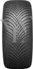 A close-up, top-down view of a car tire on a white background. Produktbild-Vorschau