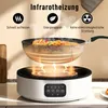 HOMCOM Glaskeramikkochfeld 2 in 1 Kochfeld mit Grillplatte Produktbild-Vorschau 9