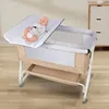Babybett mit Wickeltisch 6-stufig verstellbares Produktbild-Vorschau 3