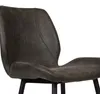 Bronx71 Barhocker Leder Barrel anthrazit 69 cm Produktbild-Vorschau 14