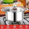 Herogo Edelstahl Kochtopf mit Glasdeckel Ø 20 cm für Produktbild-Vorschau 6