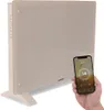 Glass convector heater 1500W - with Wifi - beige Produktbild-Vorschau 2
