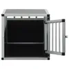 Hundetransportbox mit Einzeltür 54 x 69 x 50 cm Produktbild-Vorschau 7