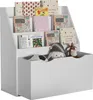 VCM Holzregal mit Rollen Schublade | platzsparendes Kinder Produktbild-Vorschau 2