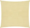 A square beige sun sail is shown against a white background. Produktbild-Vorschau