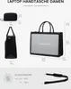 LOVEVOOK Laptoptasche Damen 15,6 Zoll Schwarz Wasserdicht Produktbild-Vorschau 4
