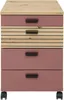Nachttisch - B 45 cm - 3 Schubladen - Artisan Eiche Produktbild-Vorschau 4