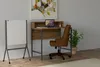 Skye Decor, Uso - Walnut, Black, Schreibtisch, Nussbaum, Produktbild-Vorschau 1