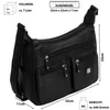 Schultertasche (15161) Damentasche Umhängetasche Leder Produktbild-Vorschau 2