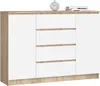 AKORD Furniture Factory OP0LKOMDABBIA005, Weiß, Eiche, 4 Produktbild-Vorschau 1