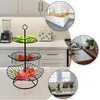 3-stöckiger metall obstkorb,etagere,Obstschalefür obst, Produktbild-Vorschau 4