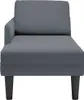 vidaXL Chaiselongue mit Kissen und Rechter Armlehne Produktbild-Vorschau 3