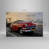Bild auf Leinwand - Leinwandbild - Auto Kuba Himmel - Produktbild-Vorschau 3