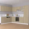 vidaXL Rohová nástěnná skříňka Sonoma dub 57x57x60 cm Náhled obrázku produktu 4