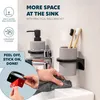 bremermann Portaspazzolino SAVONA con soft touch, incl. Anteprima dell’immagine prodotto 3