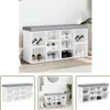 The Living Store Lavice na boty White 102x32x50 cm Materiál Náhled obrázku produktu 1
