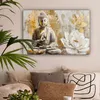 Leinwandbilder 90x60 cm - Buddha, moderne Wandbilder für Produktbild-Vorschau 2