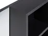 BELIANI Badezimmer Wandschrank mit Spiegelschrank Schwarz Produktbild-Vorschau 5