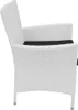 The Living Store 5-tlg. Garten-Essgruppe Poly Rattan Produktbild-Vorschau 8