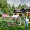 XINZI Outdoor Hühnerstall Hühnerhaus 5x1x1,5m – Verzinkter Produktbild-Vorschau 8
