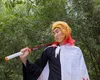 Ozdobny drewniany wakizashi o długości 77 cm z podstawką i Podgląd zdjęcia produktu 9