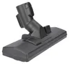 A black vacuum cleaner floor nozzle is shown against a white background. Produktbild-Vorschau