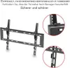 A TV wall mount is shown with close-up details of its mounting mechanism. Náhled obrázku produktu