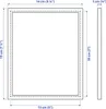 10x YLLEVAD IKEA 13x18 Bilderrahmen weiß Produktbild-Vorschau 3
