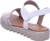 Jana  Damenschuhe Sandalen Flach Sandale Weiß Freizeit, Produktbild-Vorschau 7